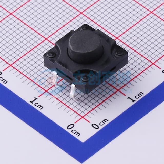 12*12*6.5mm 直插 轻触开关 【轻触】实物图