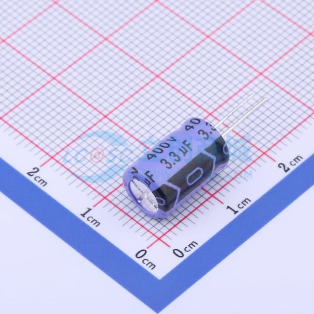 3.3uF ±20% 400V实物图