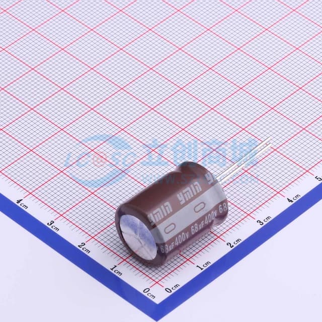 68uF ±20% 400V实物图