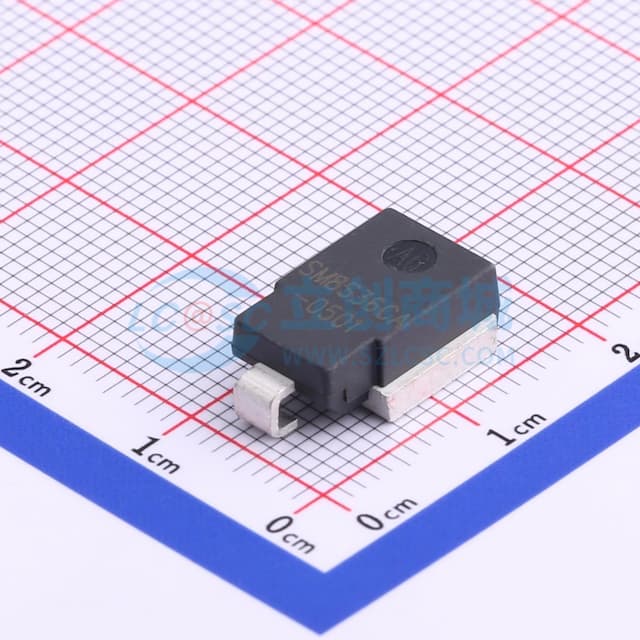 双向TVS 36V截止 峰值脉冲电流：114A实物图