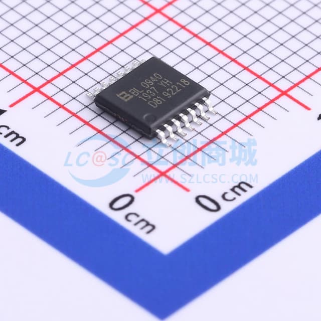 BL0940内置时钟免校准计量芯片实物图