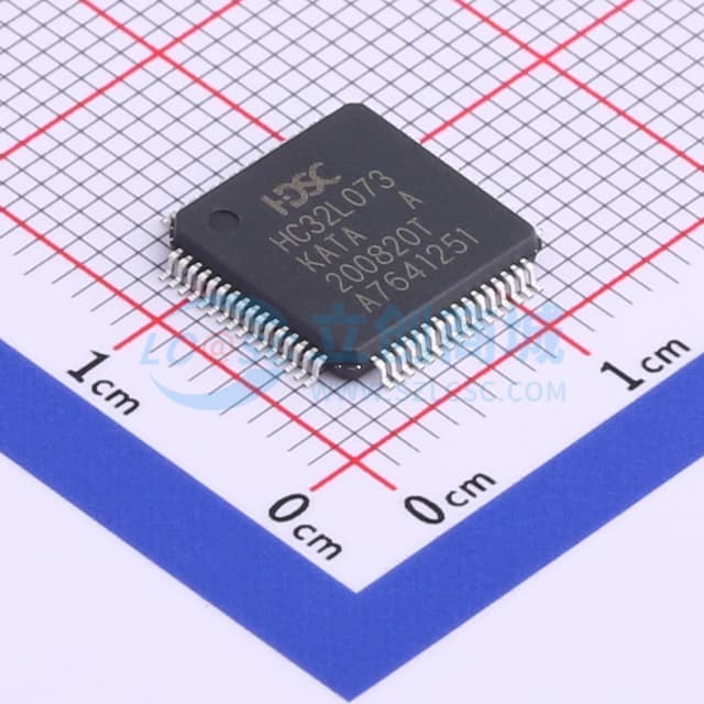 HC32L073KATA-LQFP64实物图
