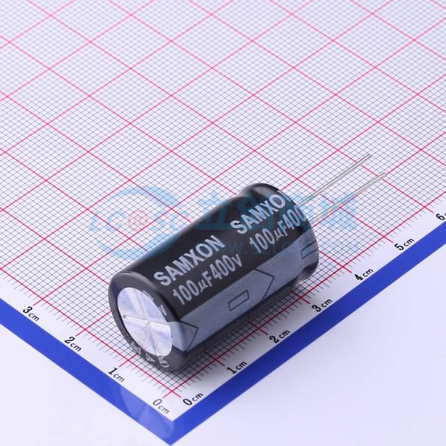 100uF ±20% 400V实物图