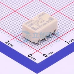 DPDT,双线圈自锁, AC125V 0.3A, DC30V 1A, 线圈 DC12缩略图