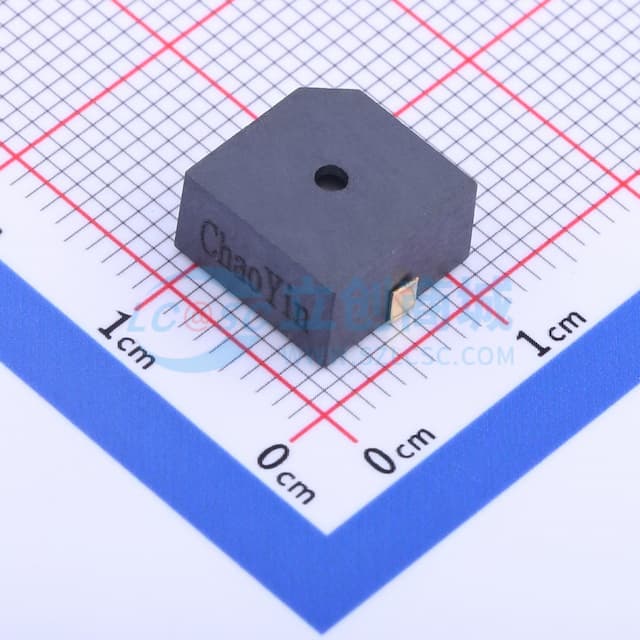 电磁式有源蜂鸣器实物图