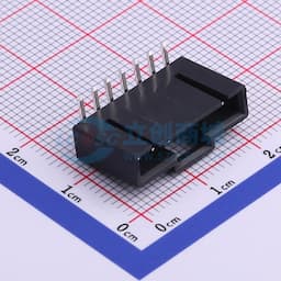 黑色 1x7P 间距:2.54mm 弯插【插件】缩略图