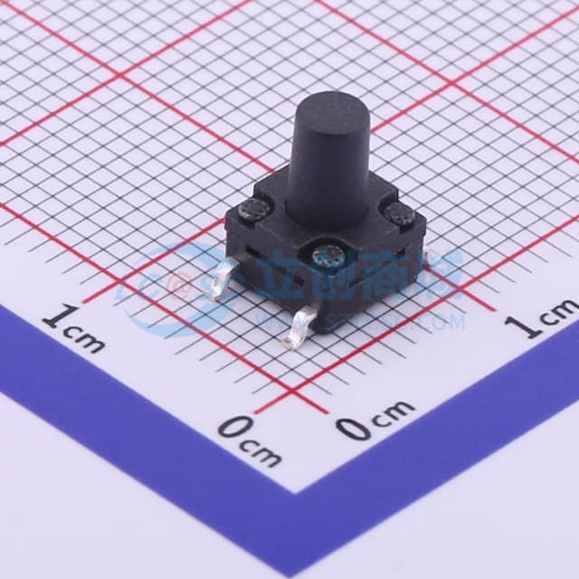 6.2*6.2*8.5mm 立贴 轻触开关实物图