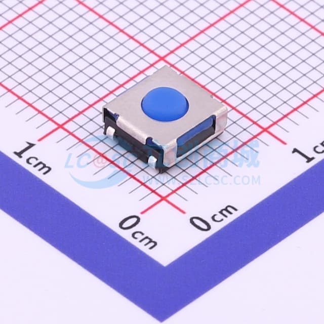 6.3*6.2*3.1mm 立贴 轻触开关实物图