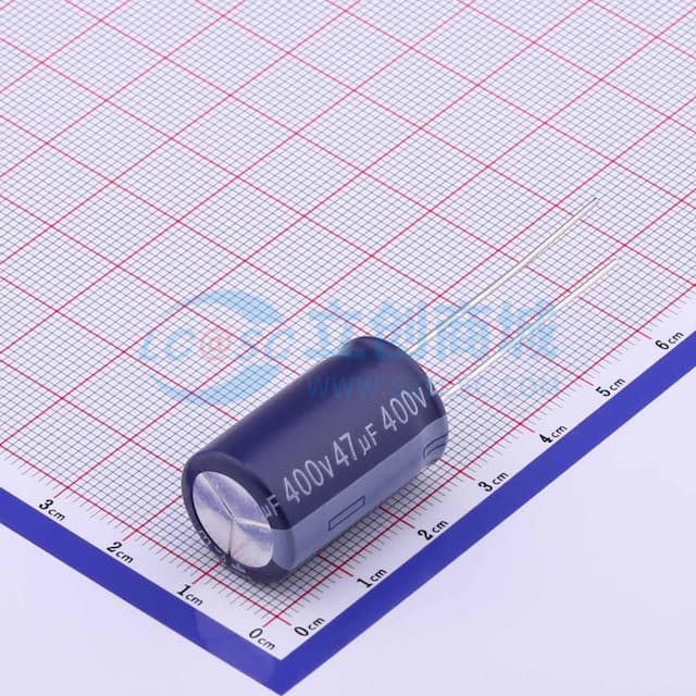47uF ±20% 400V实物图