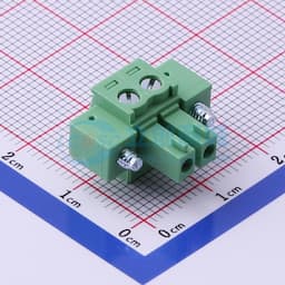 3.81mm 1x2P 排数:1 每排P数:2 螺丝固定缩略图