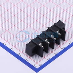 7.62mm 1x4P 每排P数:4 排数:1 直针 中脚 【栅栏】缩略图