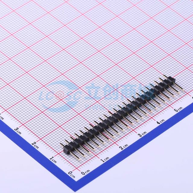 1x23P 间距:2.54mm 方针 【排针】实物图
