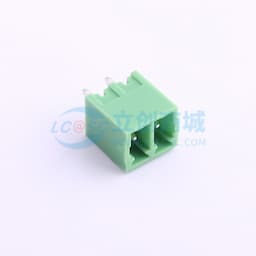 1x2P 3.81mm 排数:1 每排P数:2 【插拔】缩略图