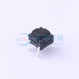 6.2*6.2*4.3mm 直插 轻触开关 【轻触】缩略图