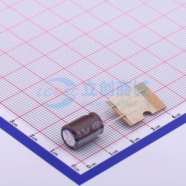 3.3uF ±20% 450V实物图