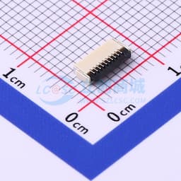 间距:0.5mm P数:10P 翻盖式 双侧触点/上下接缩略图