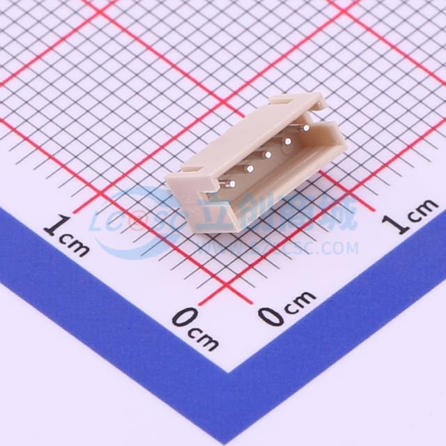 1x5P 间距:1.5mm 直插 系列:ZH 【插件】实物图