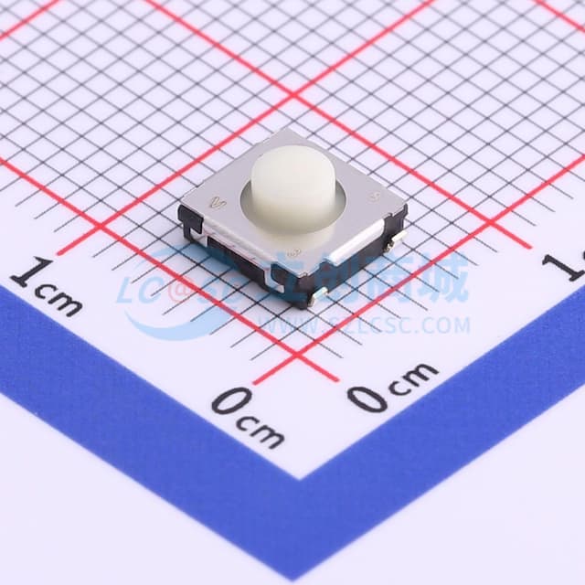 6.5*6*3.1mm 立贴 轻触开关实物图