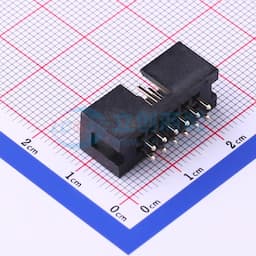 2x6P 间距:2.54mm 直插 【插件】缩略图