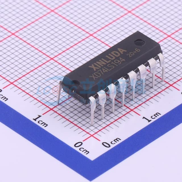 4位双向通用移位寄存器【插件】实物图