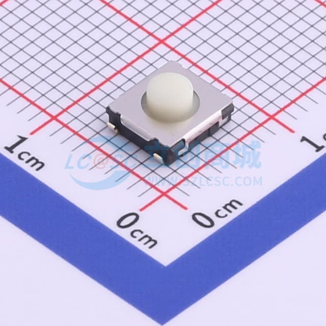 6.5*6*3.1mm 立贴 轻触开关实物图