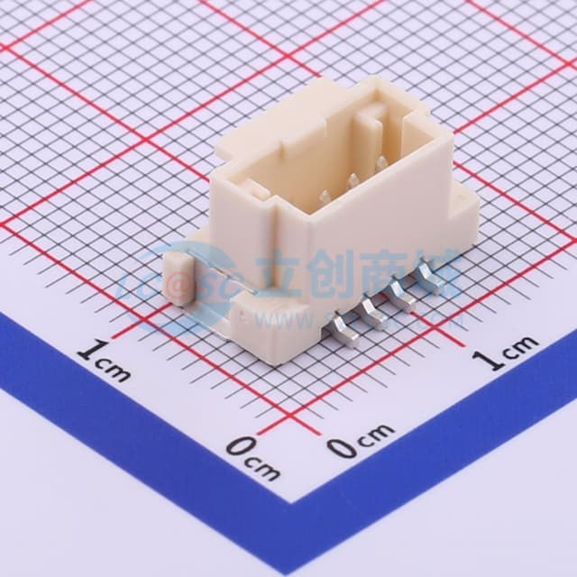 1x4P 间距:2mm 立贴实物图