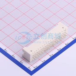 米黄 2x17P 间距:2.5mm 直插【插件】缩略图