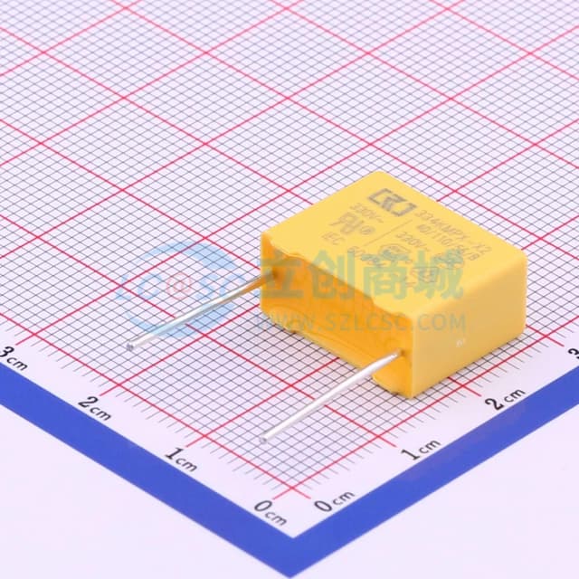 等级:X2 330nF ±10% 330V实物图