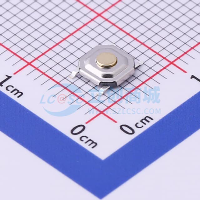 5.1*5.1*1.5mm 立贴 轻触开关实物图