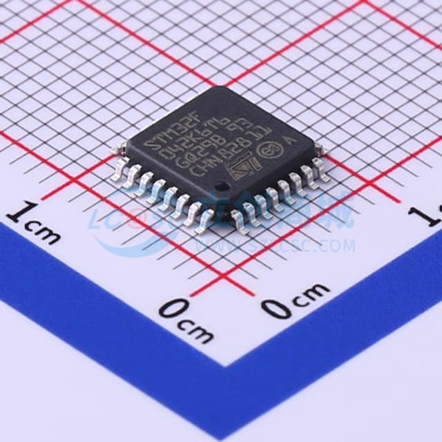 主流ARM Cortex-M0 USB系列MCU，具有32 KB Flash、48 MHz CPU、USB、CAN和CEC功能实物图