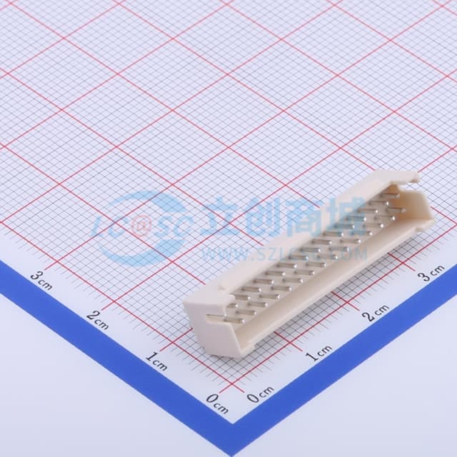 2x16P 间距:2mm 直插 【插件】实物图
