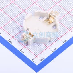 电池底座 适用电池:CR2032 【沉板焊接，如PCB开槽有问题SMT不连带责任】缩略图