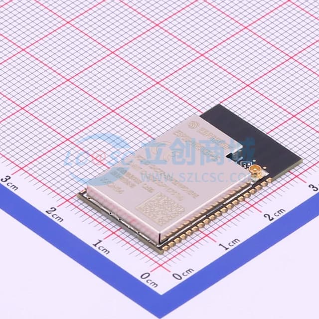 通用型Wi-Fi+BT+BLE MCU模组实物图
