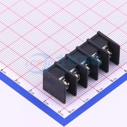 7.62mm 1x5P 每排P数:5 排数:1 直针 边脚 【栅栏】缩略图