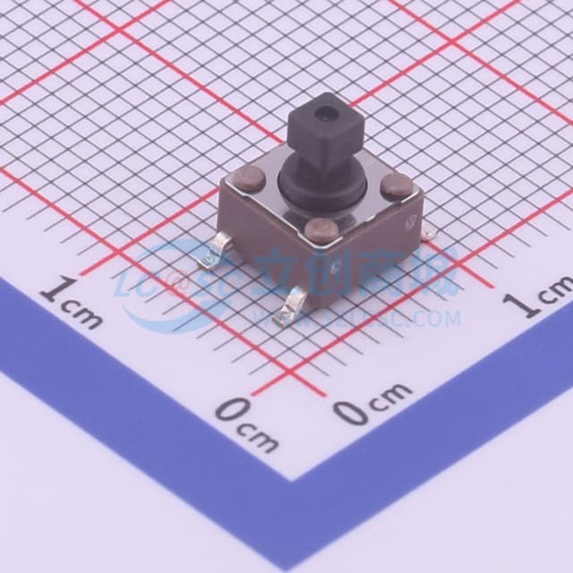 6*6*7.3mm 立贴 轻触开关实物图
