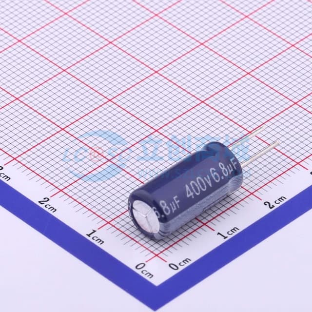 6.8uF ±20% 400V实物图