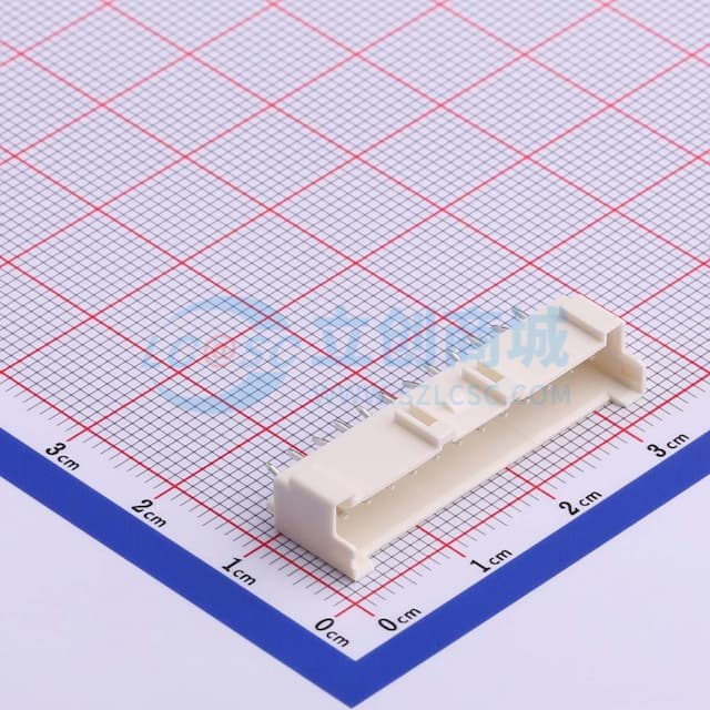 米黄 1x12P 间距:2.5mm 直插【插件】实物图