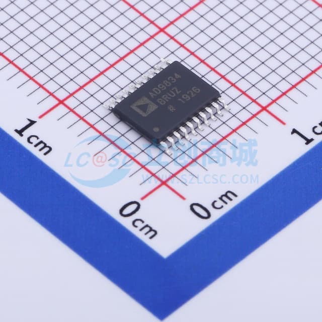 AD9834 75MHz低功耗DDS器件实物图