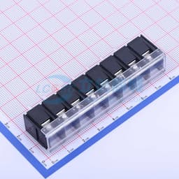 9.5mm 1x8P 每排P数:8 排数:1 直针 边脚 【栅栏】缩略图