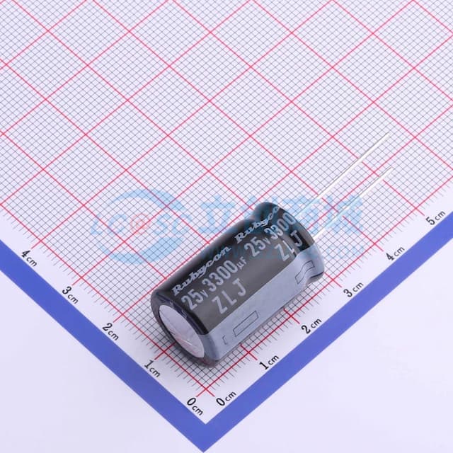 3300uF ±20% 25V实物图