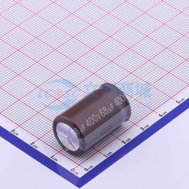 68uF ±20% 400V实物图