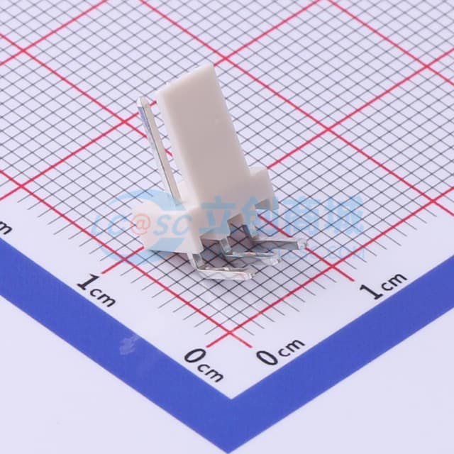 1x3P 间距:2.54mm 弯插 【插件】实物图