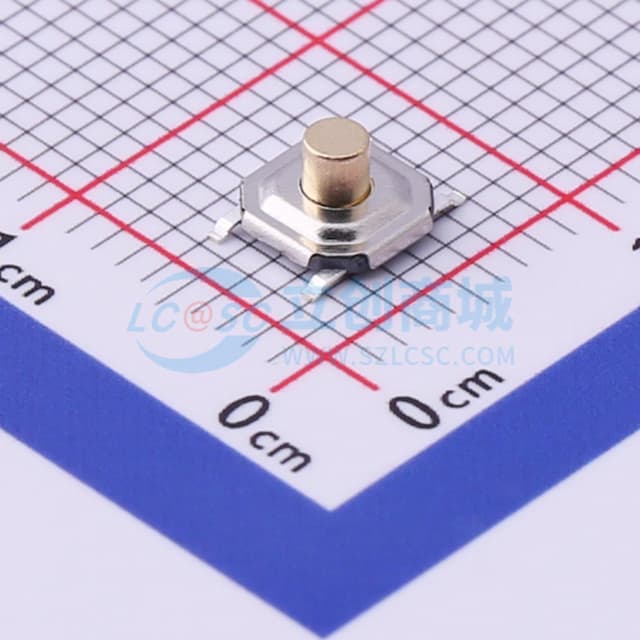 5.1*5.1*3mm 立贴 轻触开关实物图