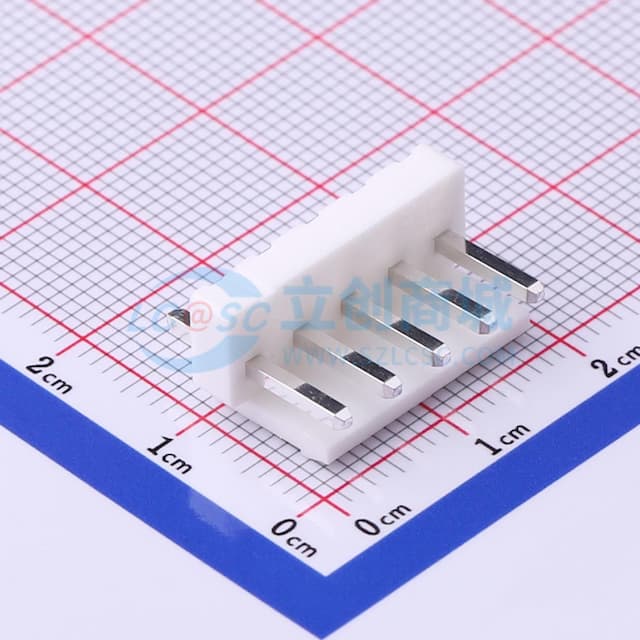 1x5P 间距:3.96mm 直插 【插件】实物图