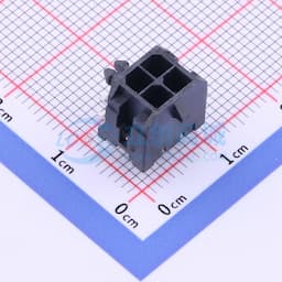 2x2P 间距:3mm 弯插 系列:Micro-Fit(MX 3.0) 【插件】缩略图