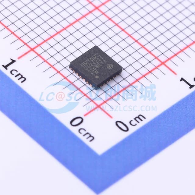 USB2422 2端口USB 2.0高速集线器控制器实物图