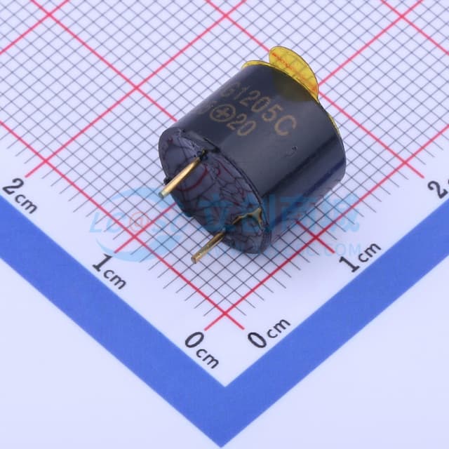 KXG1205C 电磁式有源插件蜂鸣器 【插件】实物图