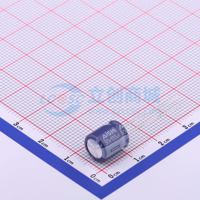 【插件】100uF ±20% 50V实物图