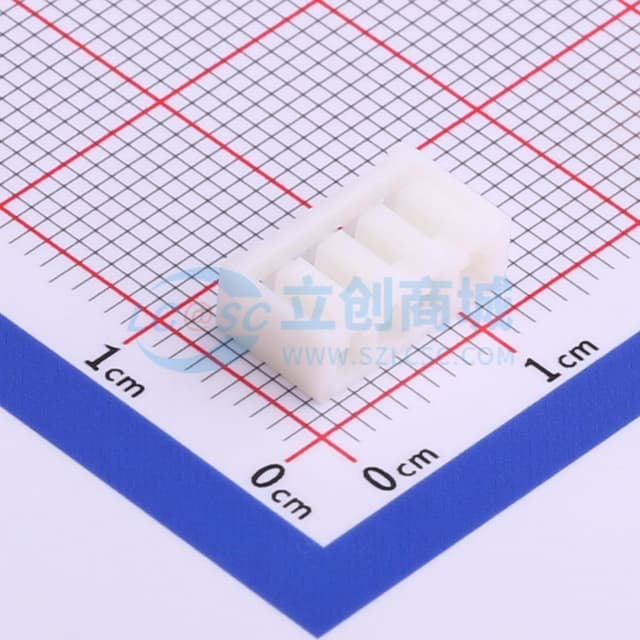 白色 1x4P 2.5mm实物图