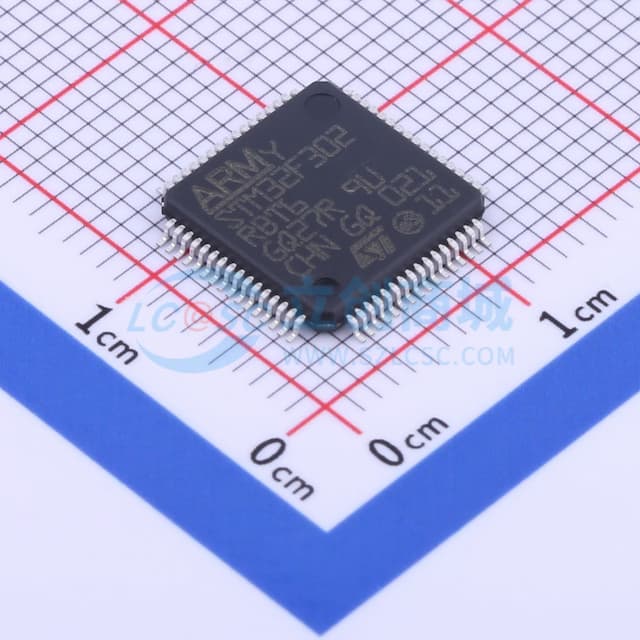 带DSP和FPU的主流混合信号ARM Cortex-M4 MCU，具有128 KB Flash、72 MHz CPU、MPU、CCM、5 MSPS 12位ADC、PGA和比较器实物图